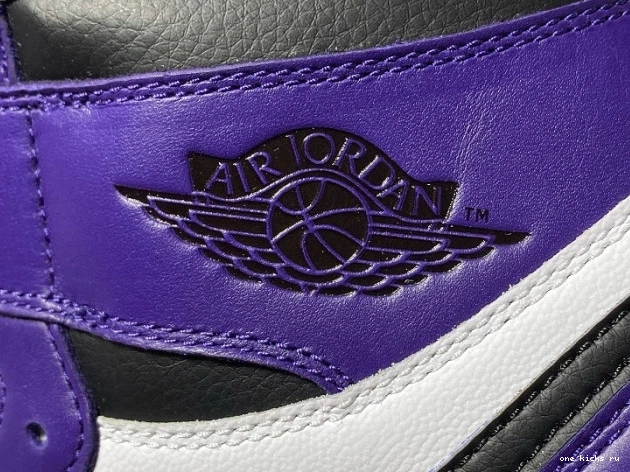 Rep Onekick 555088-500 Purple High OG Jordan Air 1 Court 0712